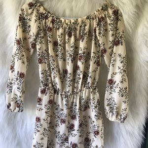 Charlotte Russe Floral Romper